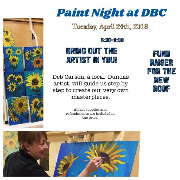 Paint night with Debra